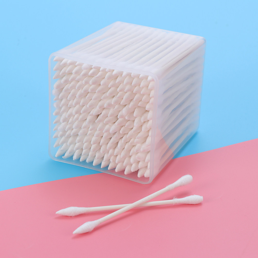 600Pcs Double Head Cotton Swab - Beauty Makeup Tools ulasan dan harga