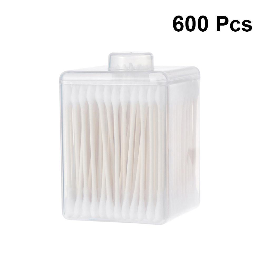 600Pcs Double Head Cotton Swab - Beauty Makeup Tools ulasan dan harga