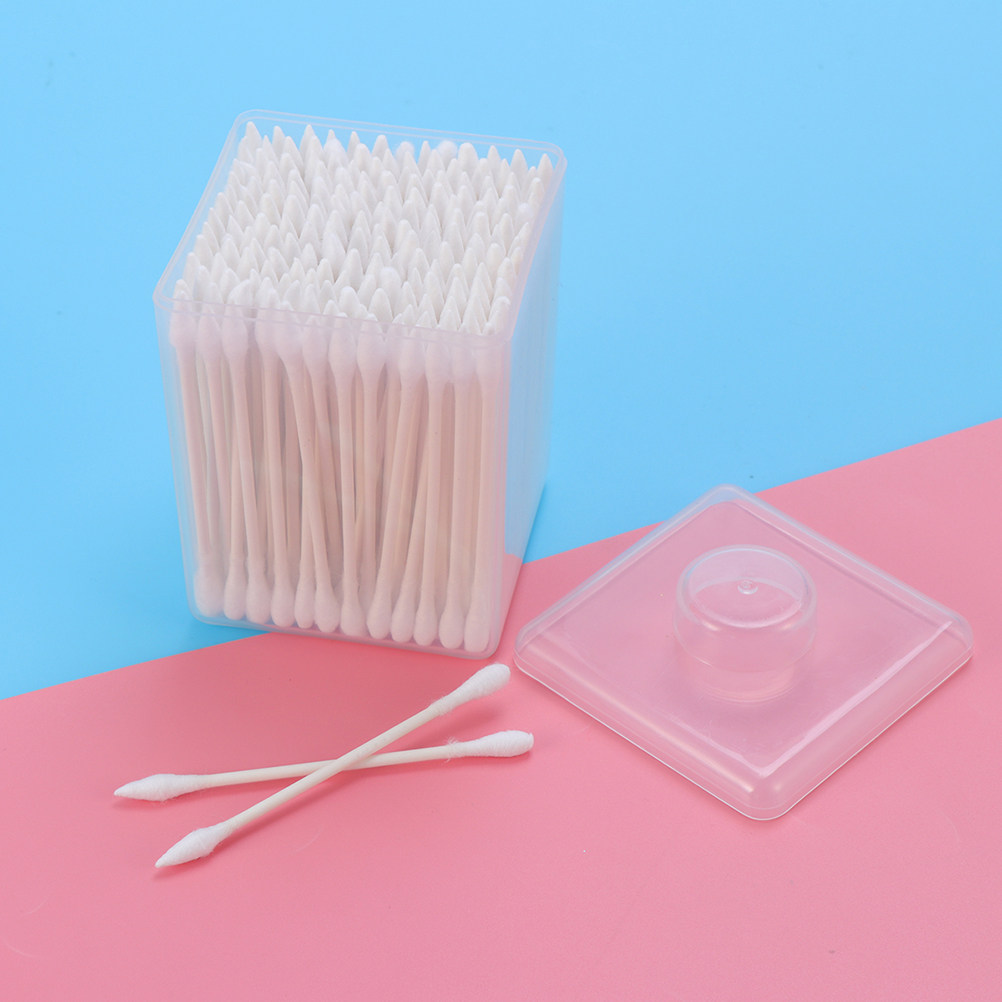 600Pcs Double Head Cotton Swab - Beauty Makeup Tools ulasan dan harga