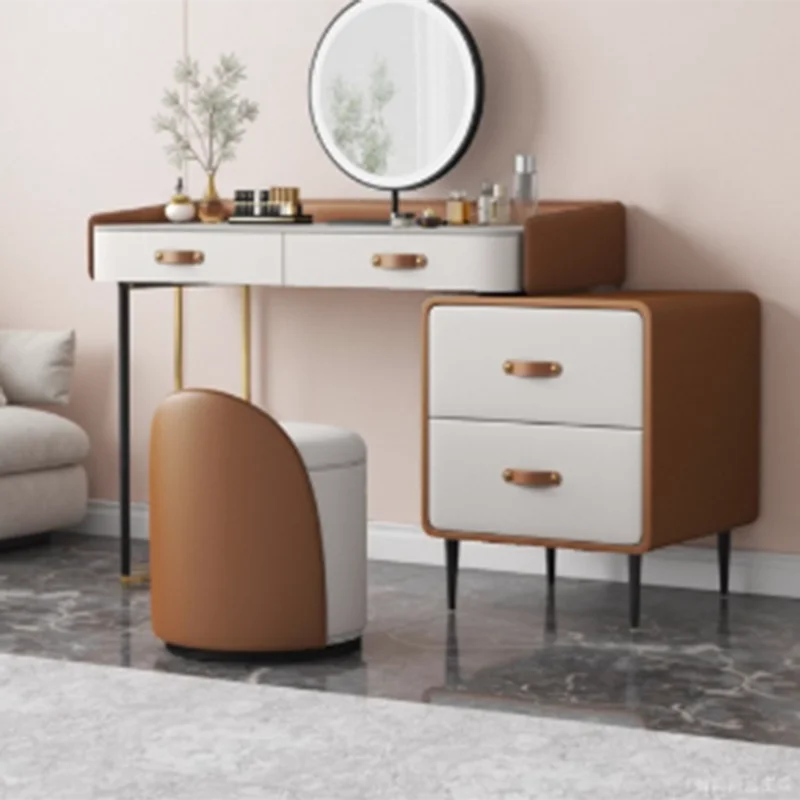 Desk Makeup Table Drawers Mirr - Beauty Without Makeup ulasan dan harga