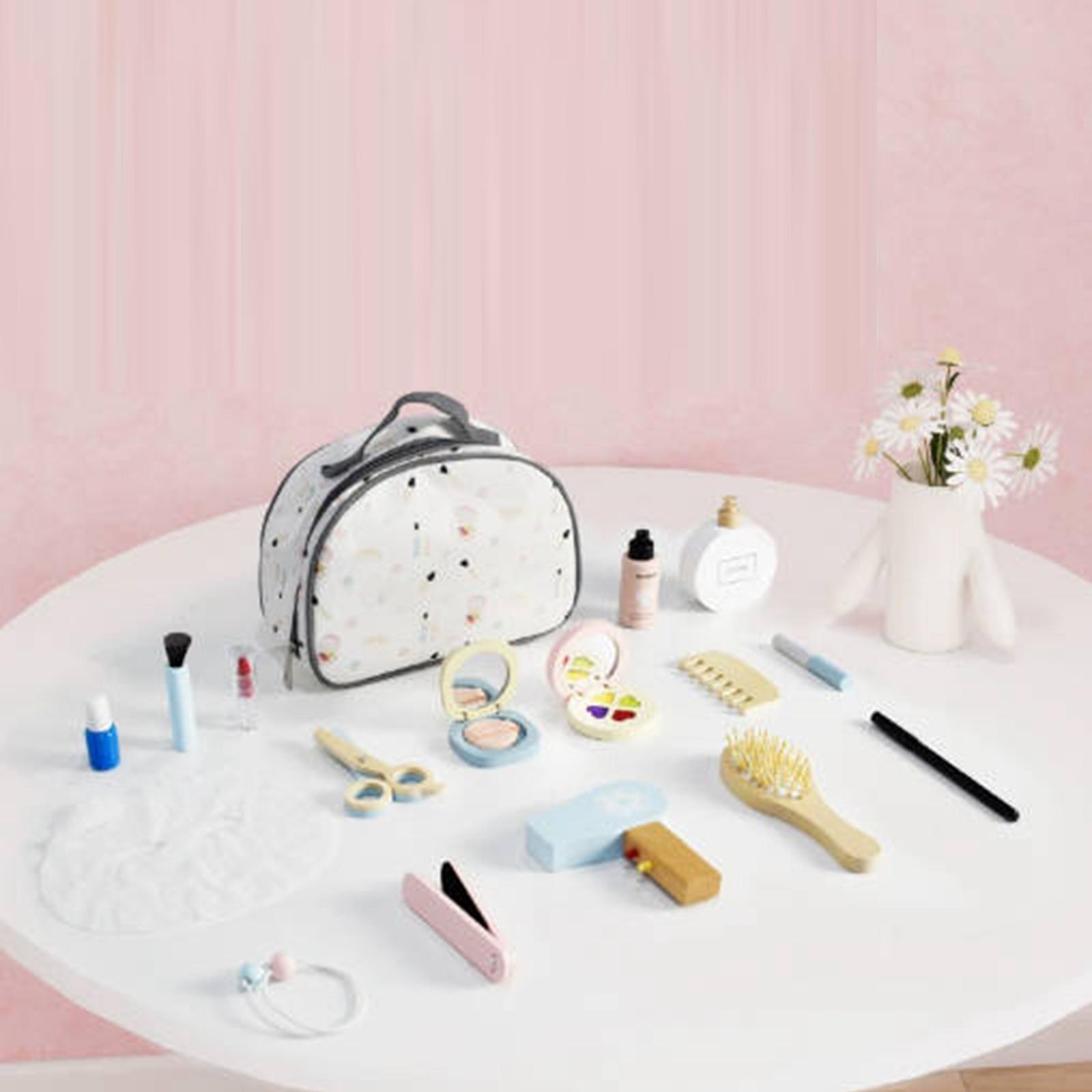 Wooden Makeup Toy Set Role Pla - Beauty Makeup Games Free ulasan dan harga
