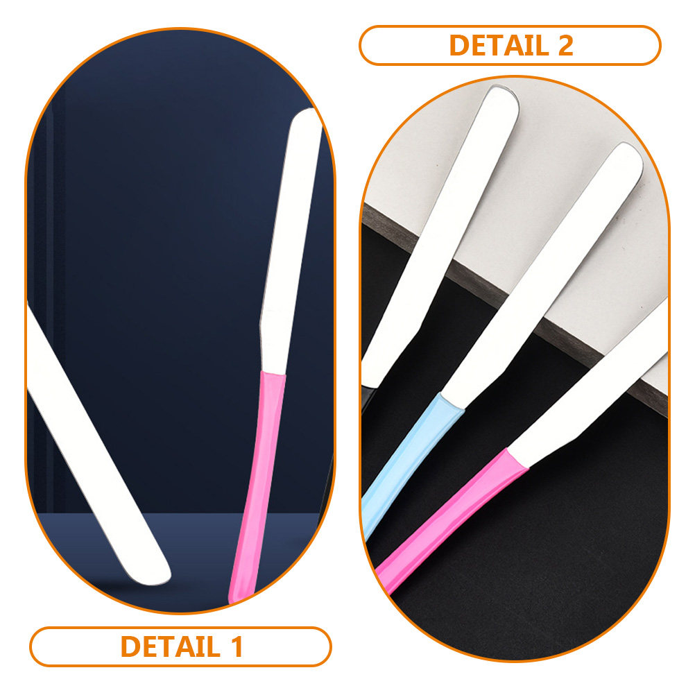 Stainless Steel Makeup Spatula - Beauty Makeup Tools ulasan dan harga
