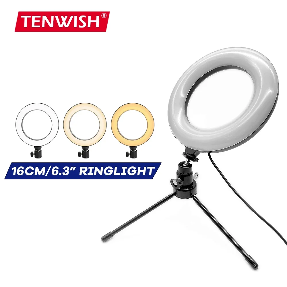 16cm LED Ring Fill Light Video - Beauty Makeup Tiktok ulasan dan harga