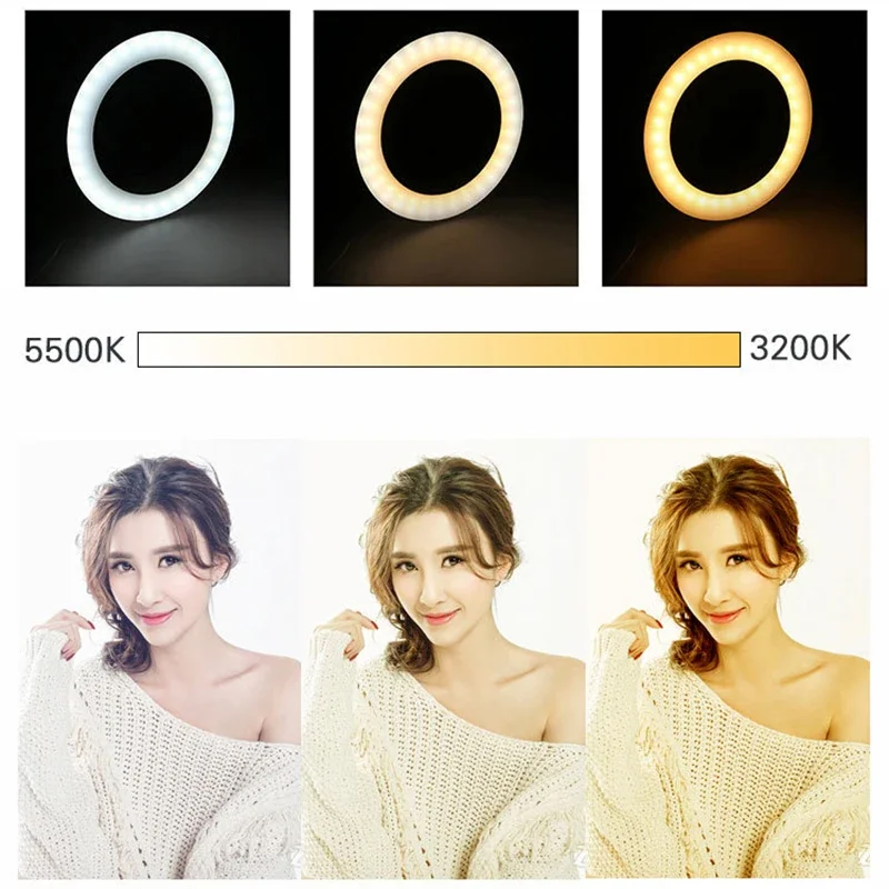 16cm LED Ring Fill Light Video - Beauty Makeup Tiktok ulasan dan harga