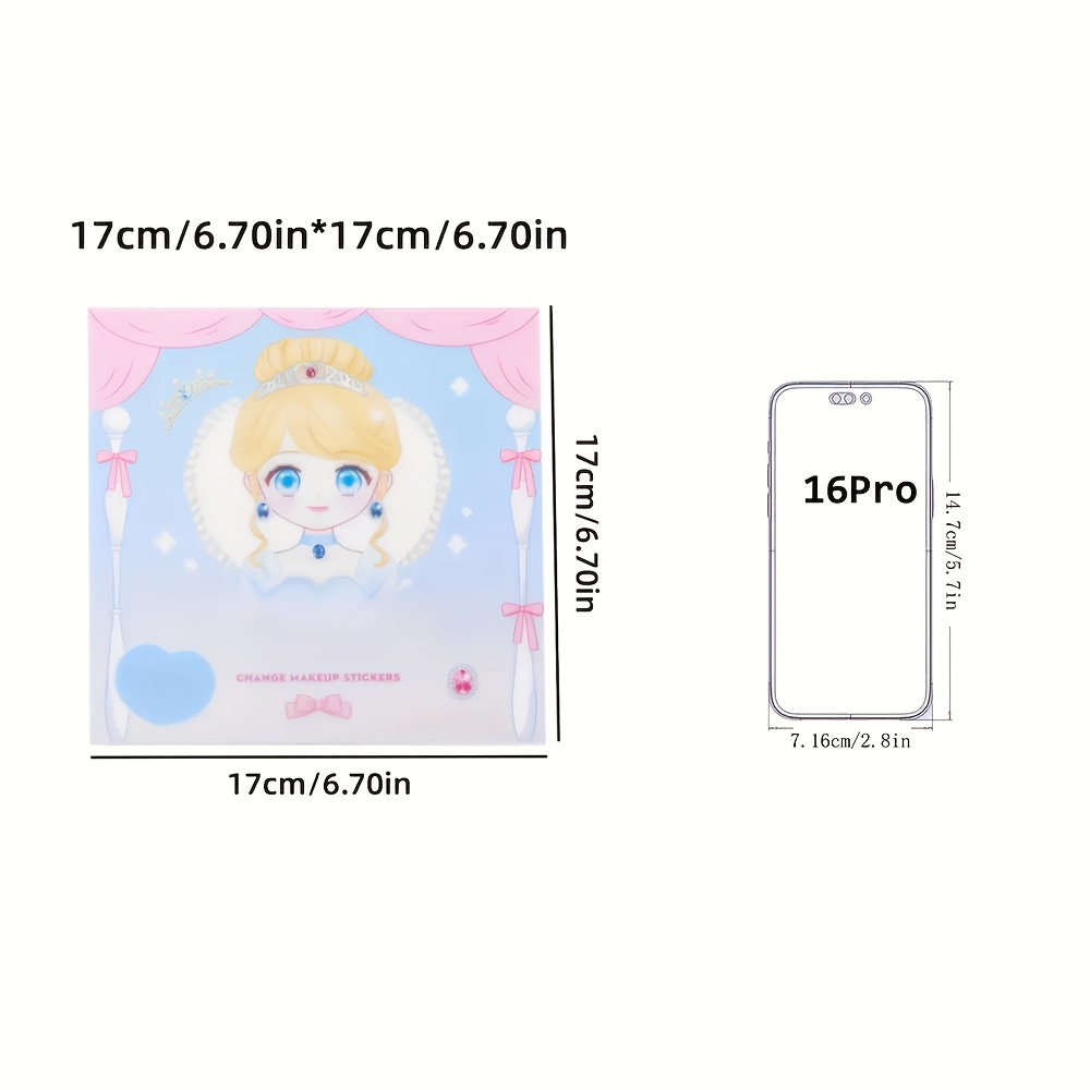 Princess Makeup Stickers, DIY  - Beauty Makeup Games Free ulasan dan harga