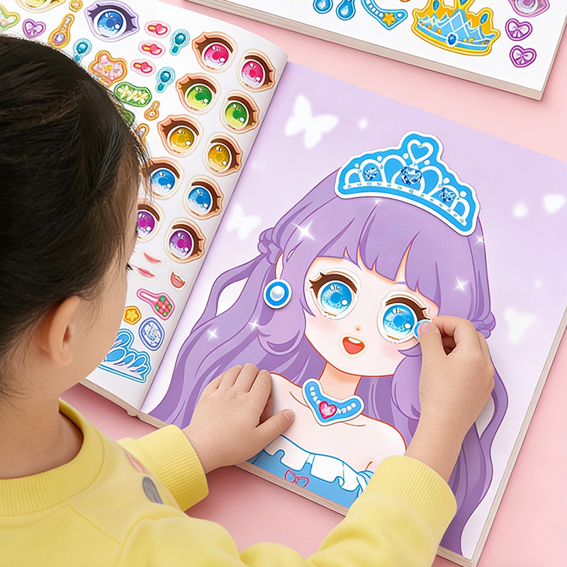 Princess Makeup Stickers, DIY  - Beauty Makeup Games Free ulasan dan harga