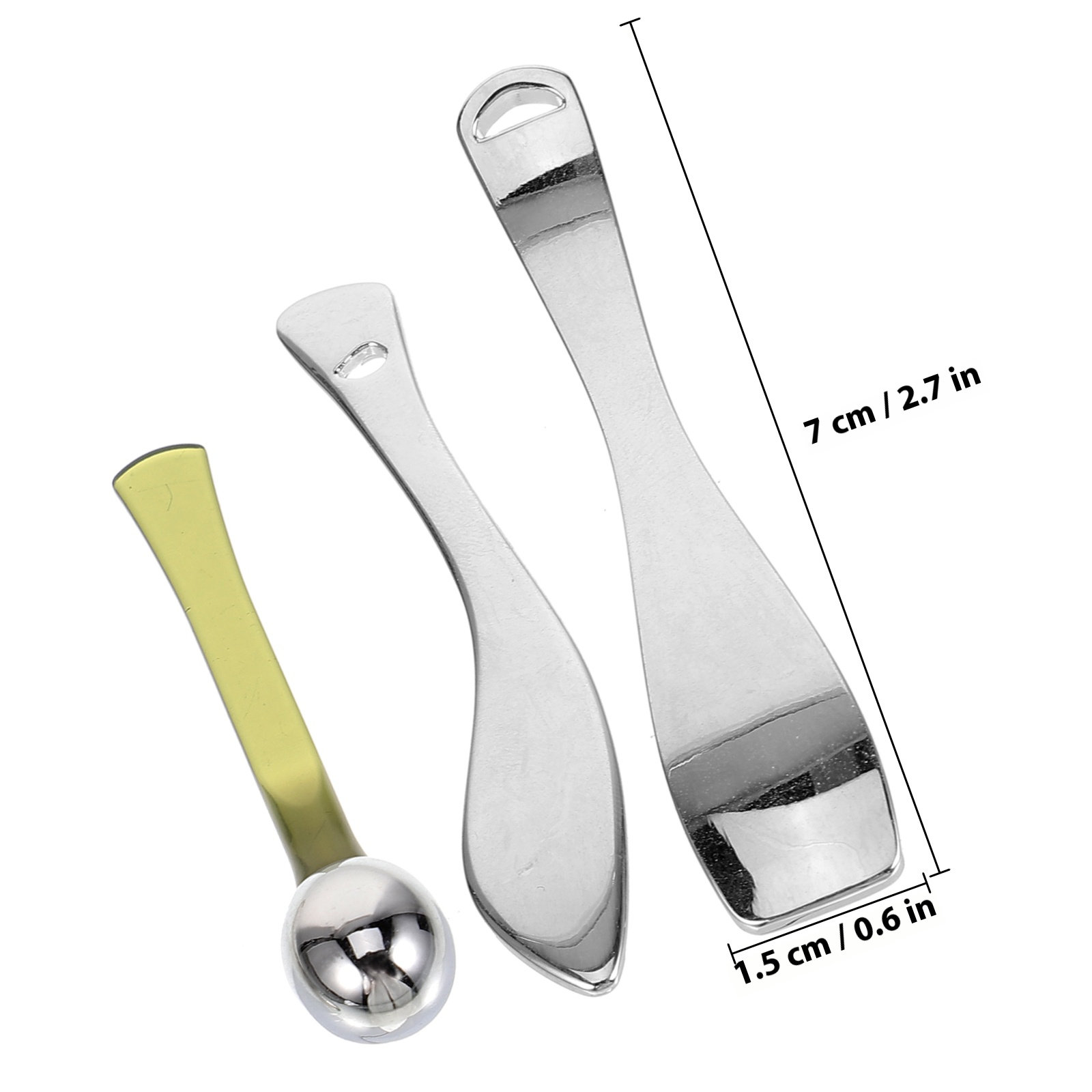 3Pcs Makeup Spatula Spoon Eye  - Beauty Makeup Tools ulasan dan harga