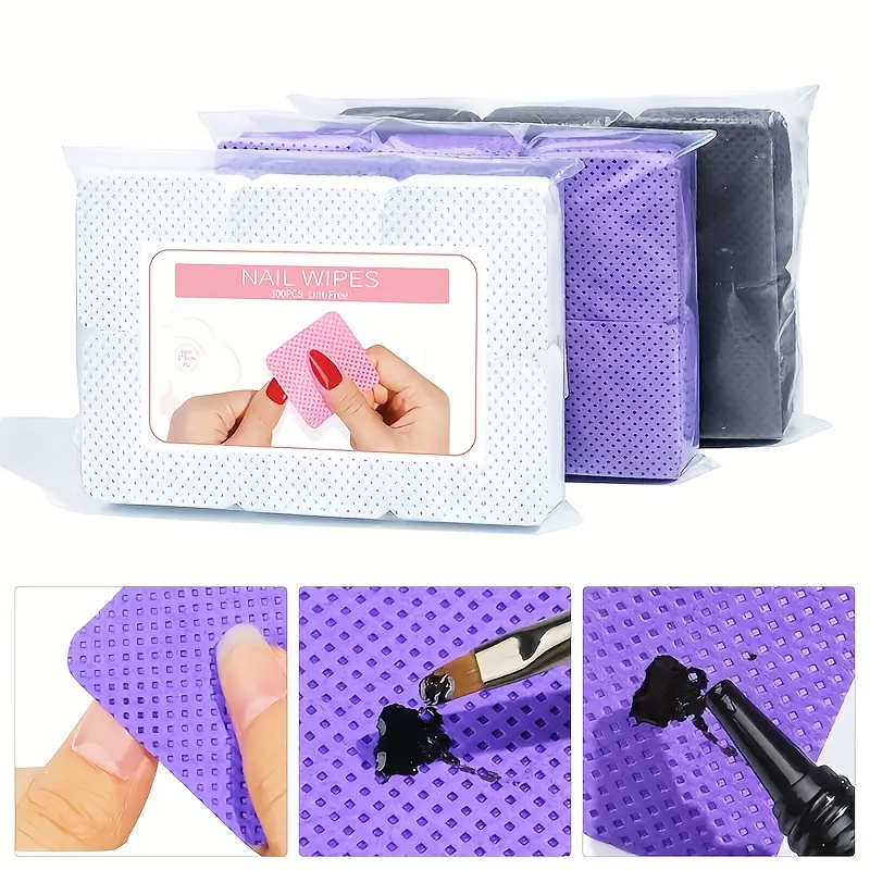 600pcs/2bag Hairless Nail Poli - Beauty Makeup Tools ulasan dan harga