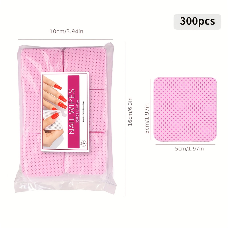 600pcs/2bag Hairless Nail Poli - Beauty Makeup Tools ulasan dan harga